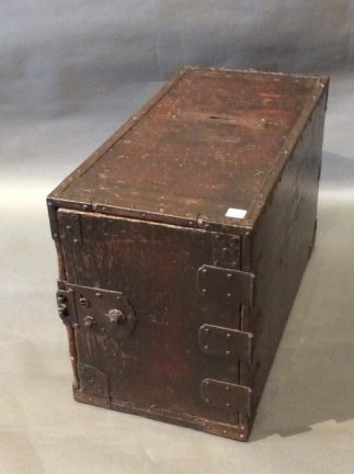 Japanese Antique Zenibako Money Box