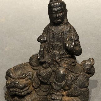 Japanese Antique Metal Figure of the Buddha