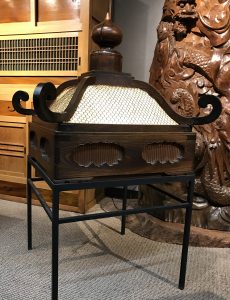 Part of Japanese Antique Mikoshi with Metal Stand – Kuraya