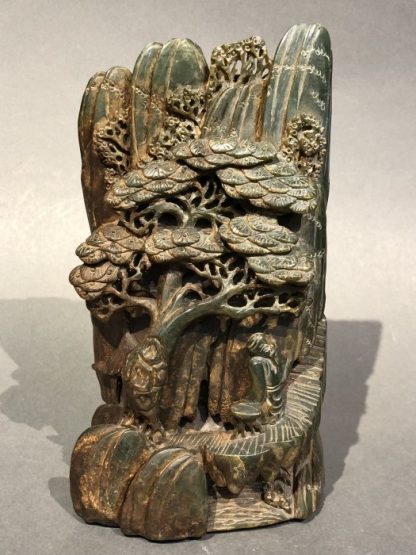 Japanese Antique Carved Jade