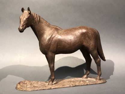 Japanese Bronze Horse Okimono