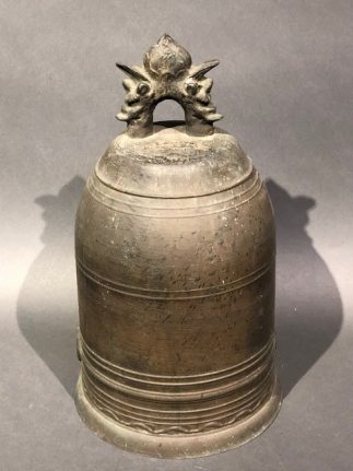 Japanese Antique Bronze Temple Bell
