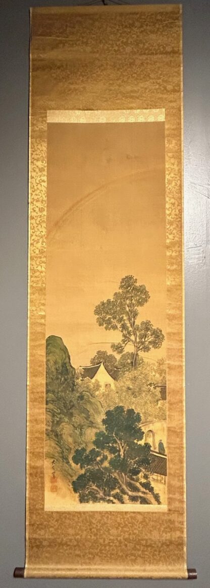 Vintage Japanese Kakejiku Scroll – Kuraya