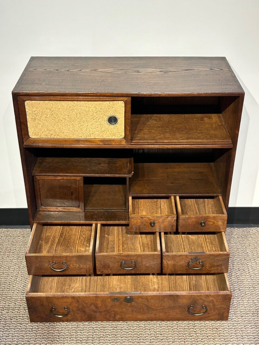 Antique Japanese Cha Tansu Tea Cabinet – Kuraya